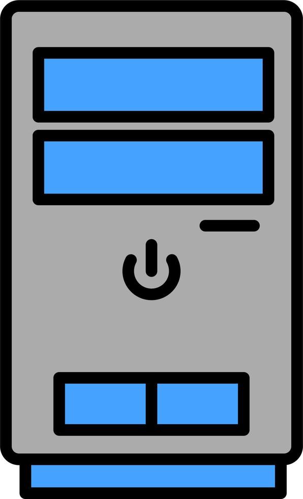 Cpu tower Vector Icon