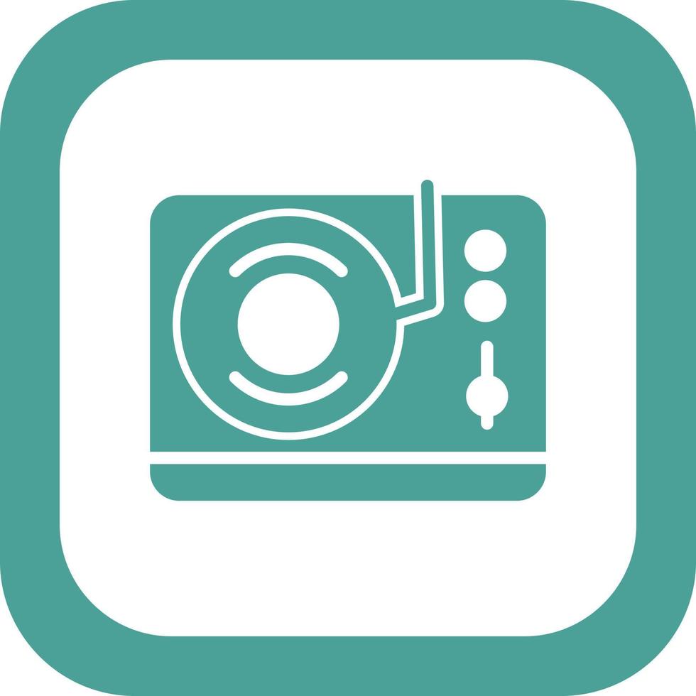 Record Player Vector Icon
