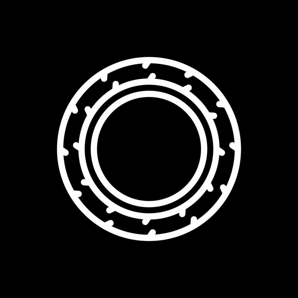 Tyre Vector Icon Design