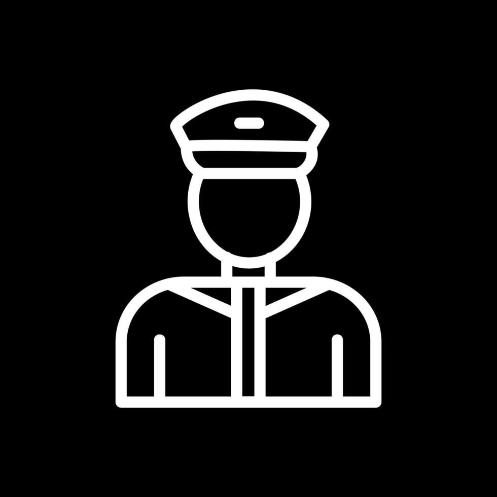 Taxi Driver Vector Icon Design