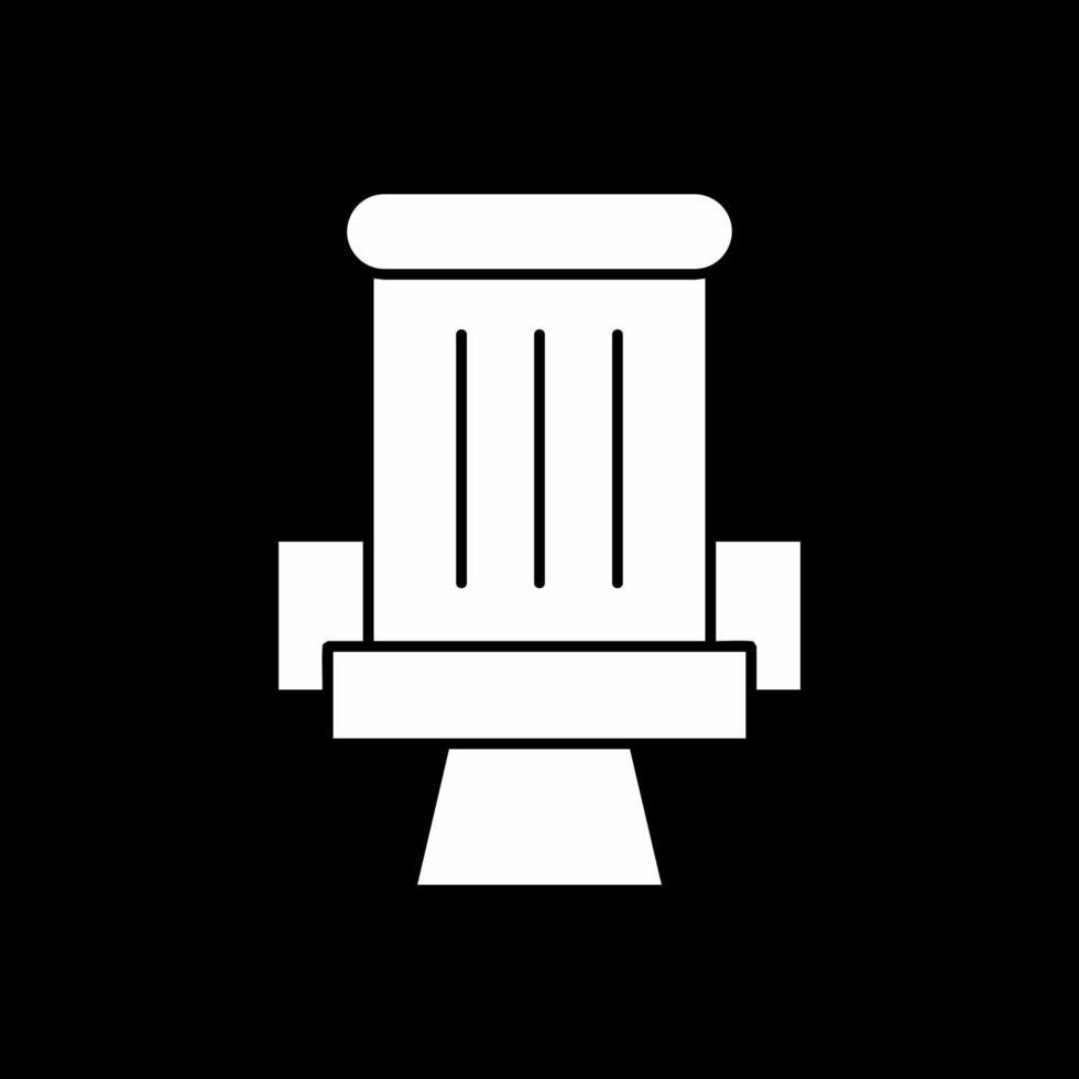 diseño de icono de vector de asiento