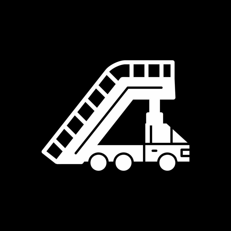 Stairs Vector Icon Design