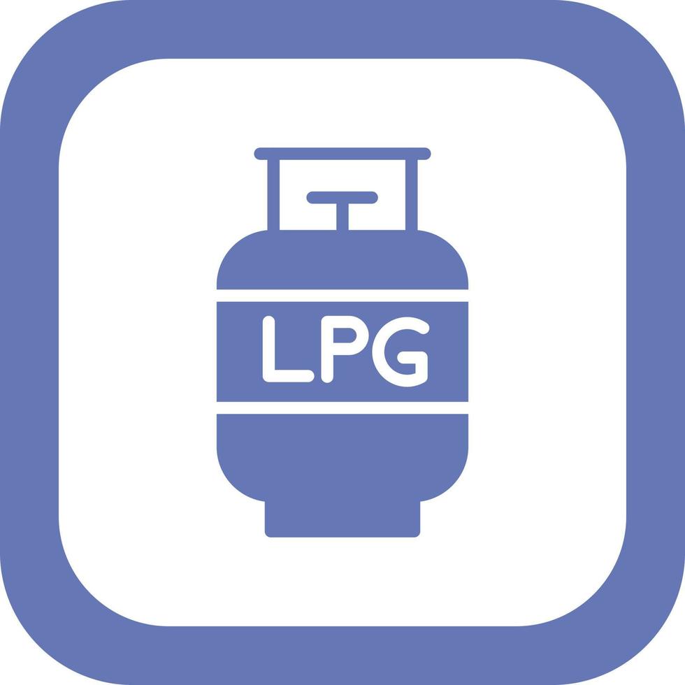 Gas Cylinder Vector Icon