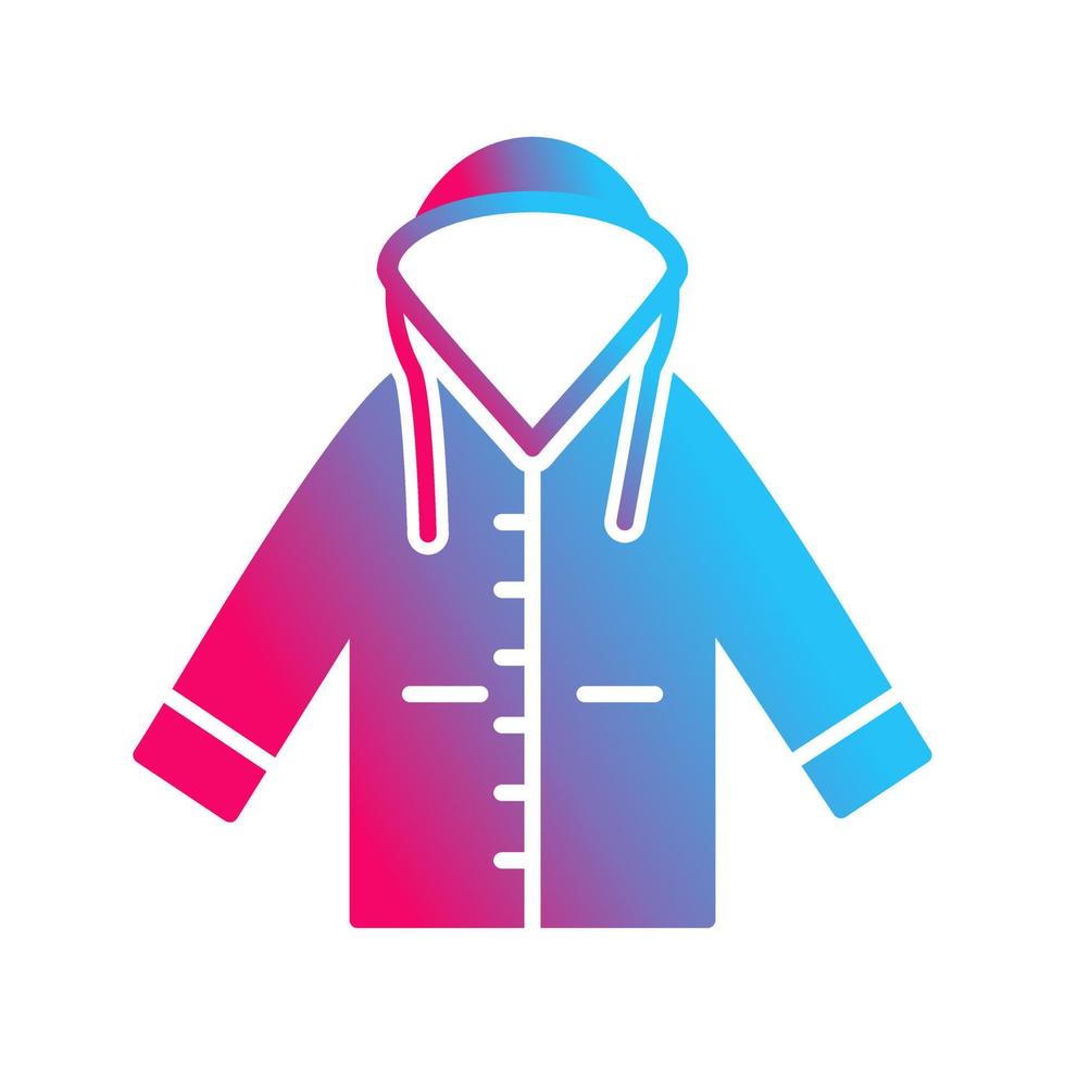 Raincoat Vector Icon