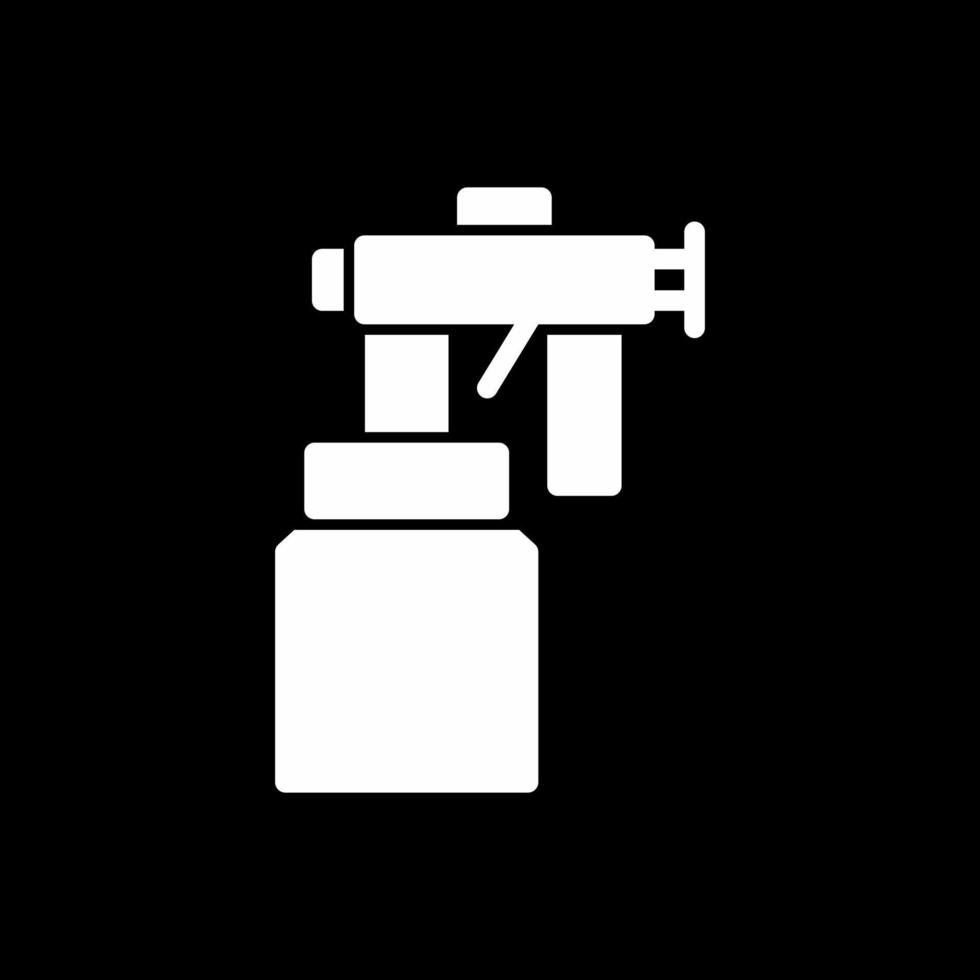 Spray Paint Gun Vector Icon Design