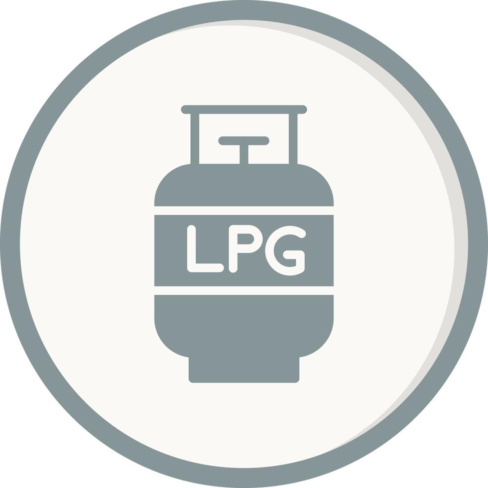 Gas Cylinder Vector Icon