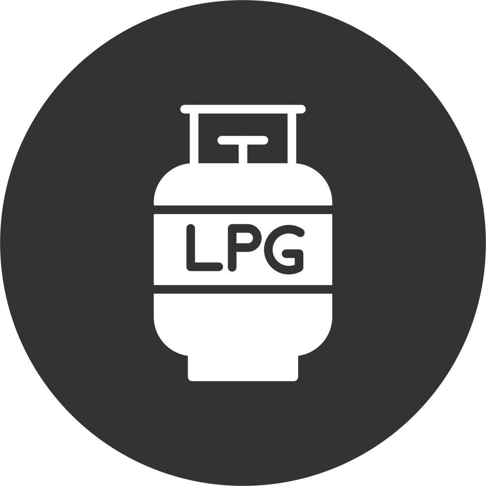 Gas Cylinder Vector Icon