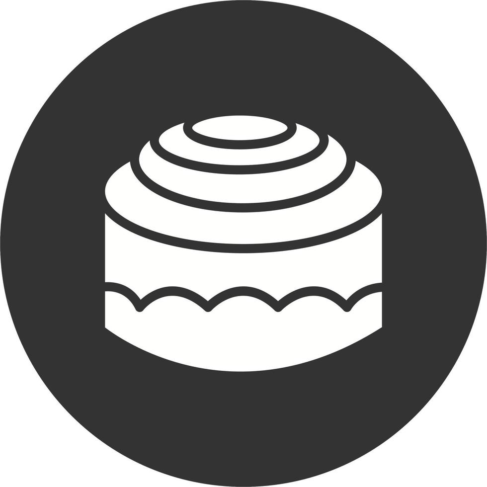 Cinnamon Roll Vector Icon