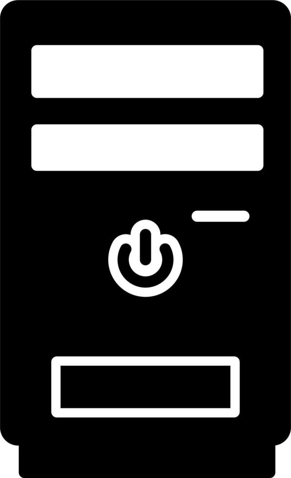 Cpu tower Vector Icon