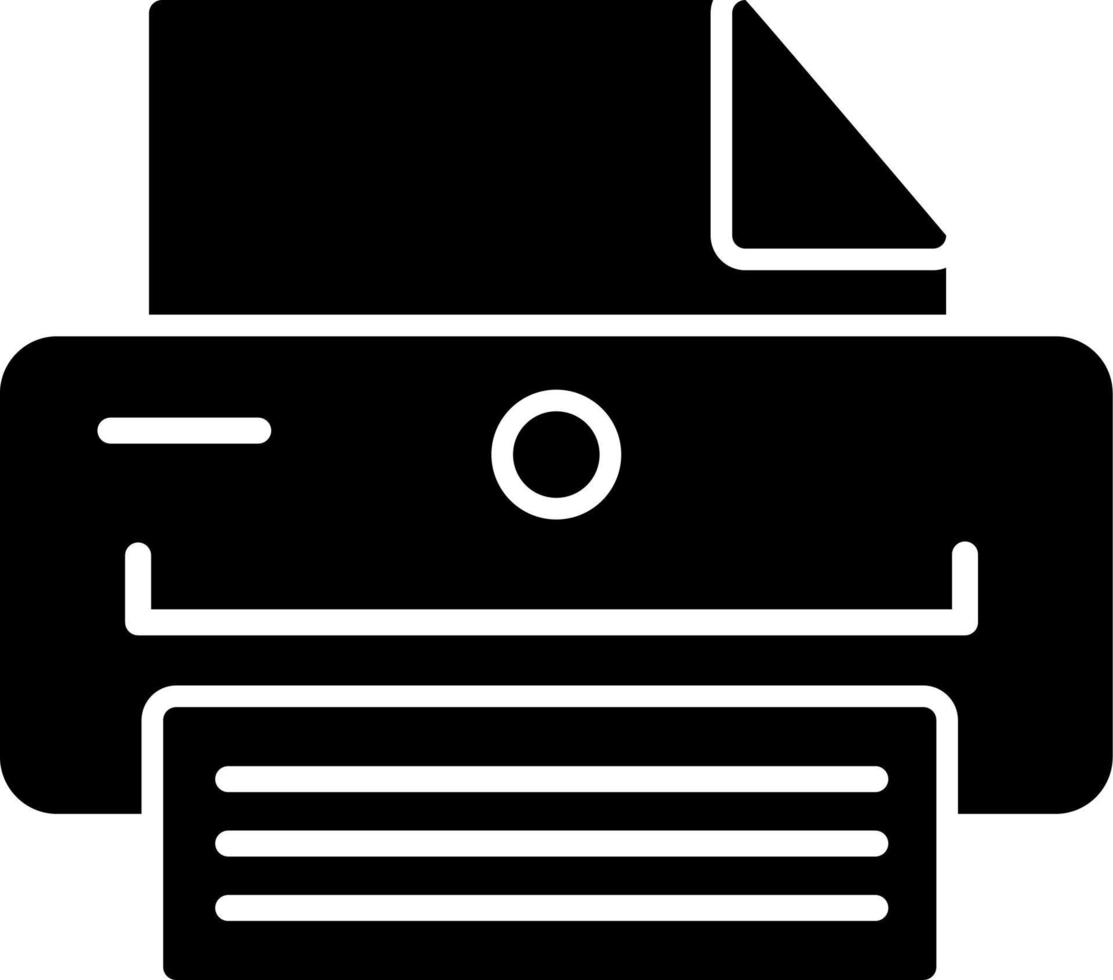 Printer Vector Icon