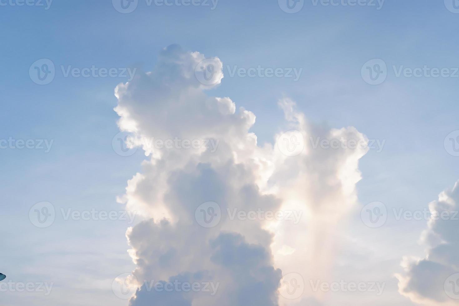 beautiful panorama of sky and clouds photo