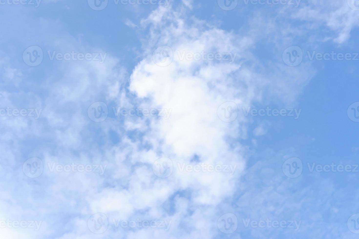 beautiful cloud on blue sky as a background photo