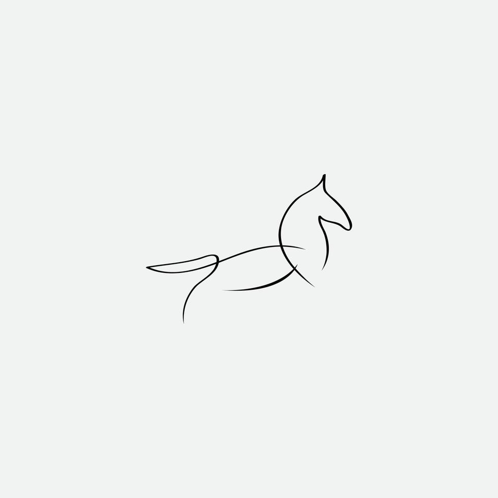 horse standing on three paws Icon, horse standing on three paws Icon Eps10 vector