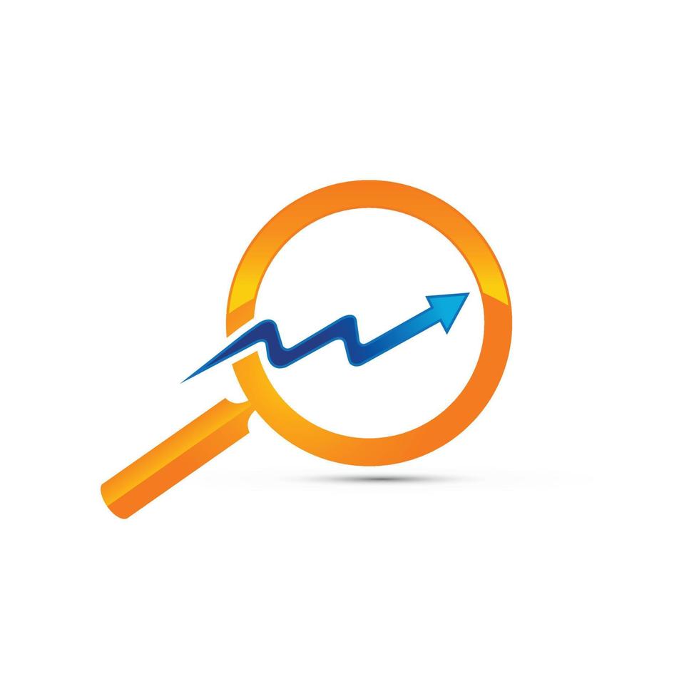 SEO performance marketing icon vector in modern flat style for web
