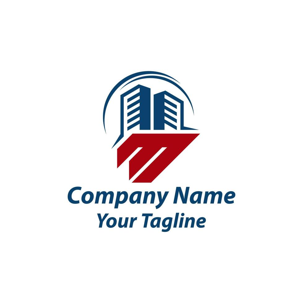 latter M building logo template vector,Logo Design Template Vector Graphic Branding Element.