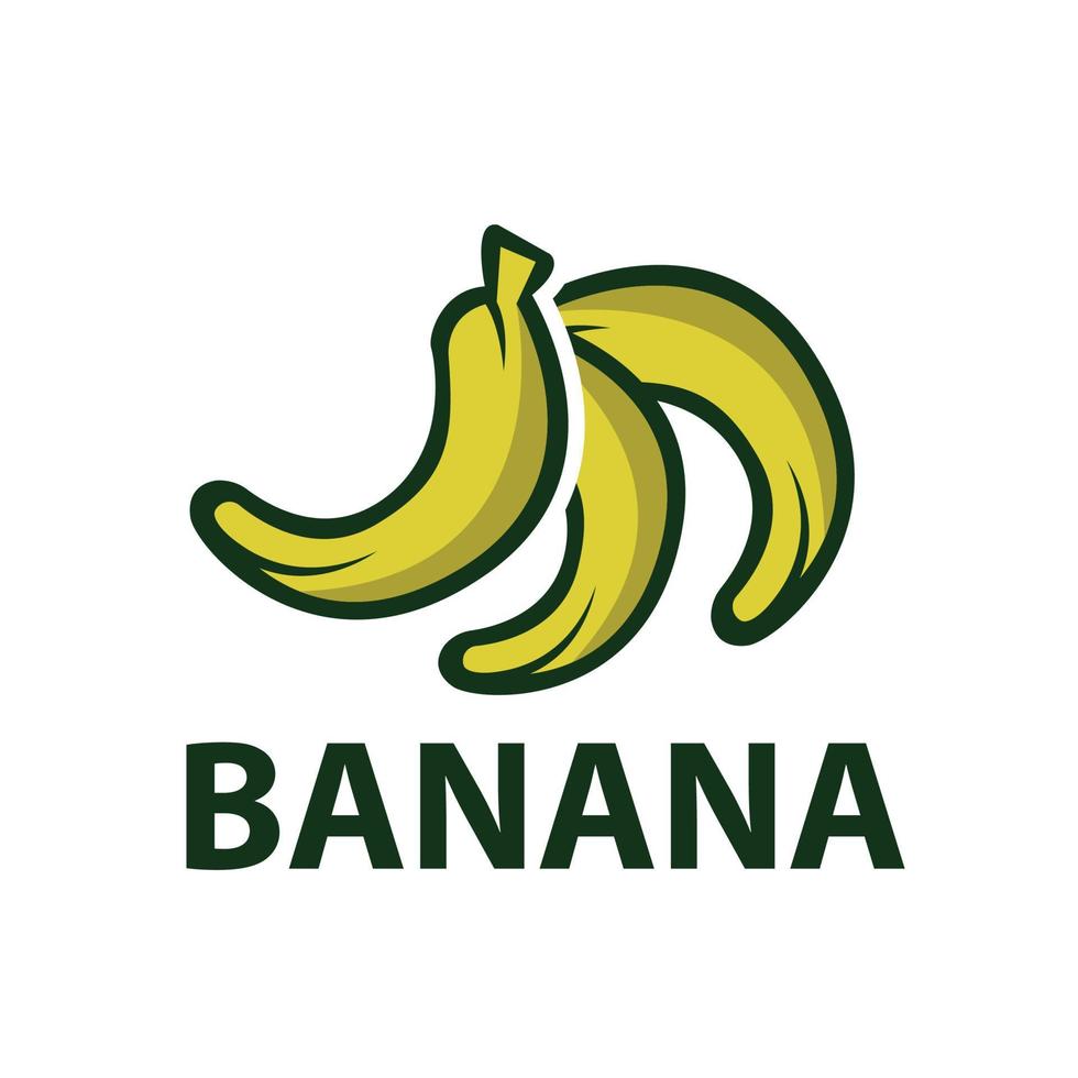 banana icon isolated on white background from miscellaneous collection vector