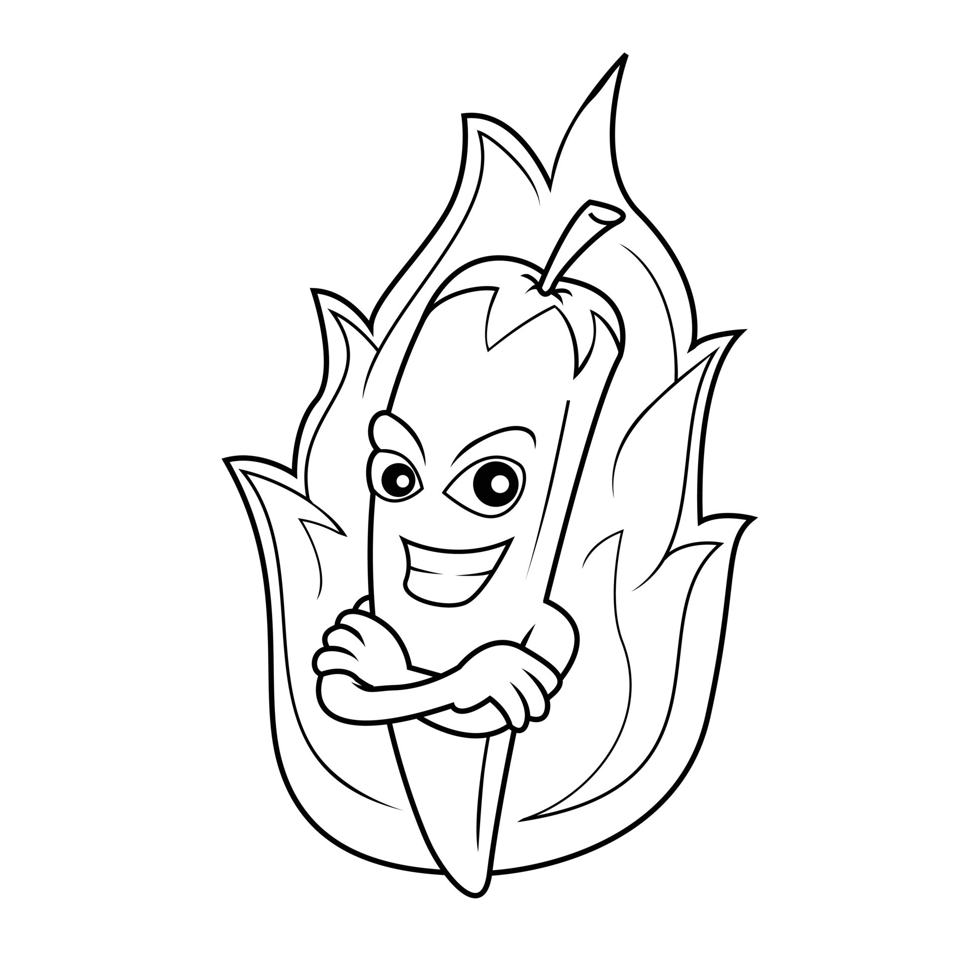 Hot Paper Illustration on white background 19797095 Vector Art at Vecteezy