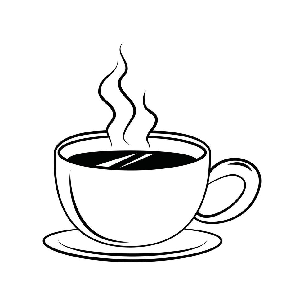 café símbolo ilustración diseño vector