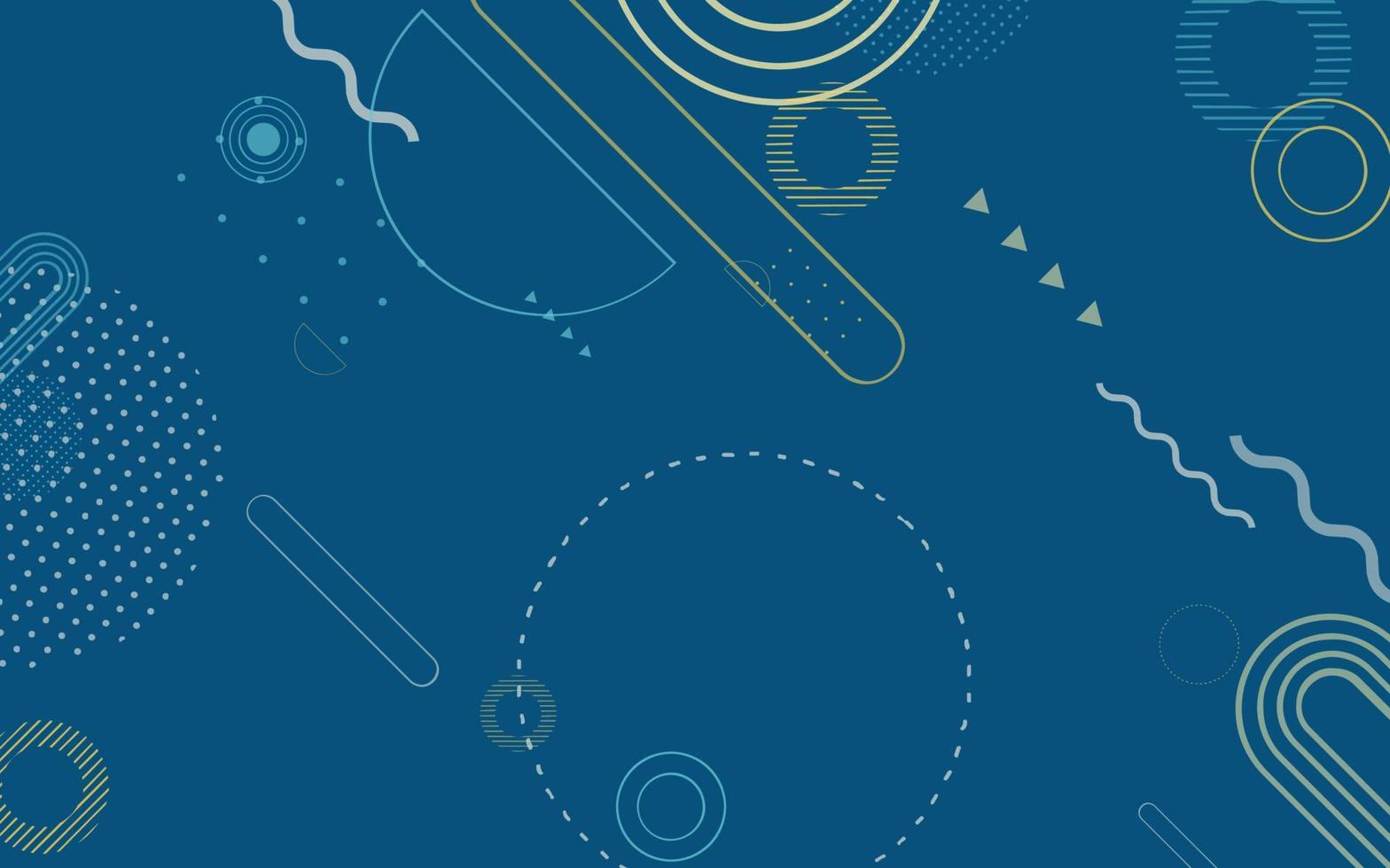 Geometric abstract background template vector