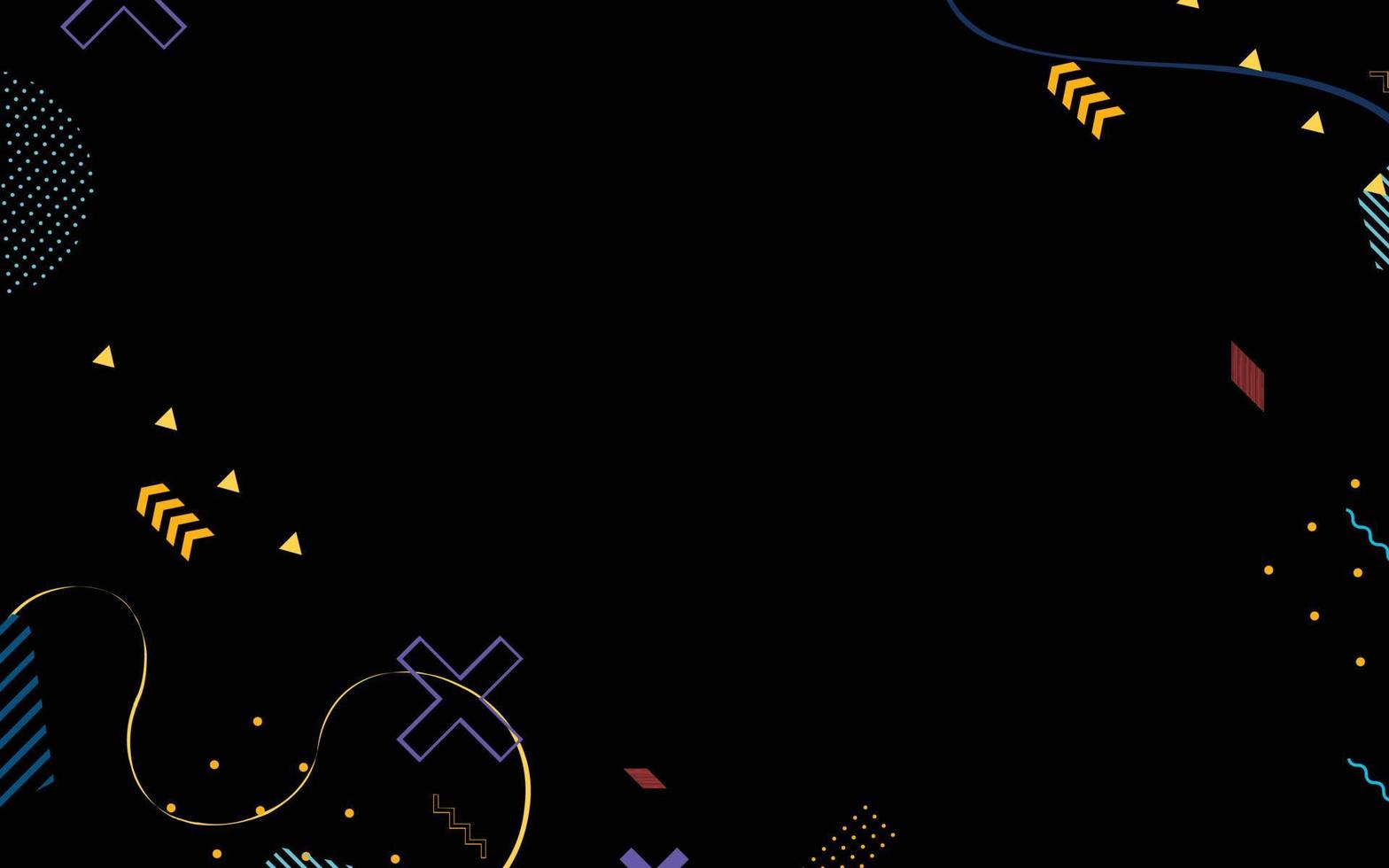 Drak Geometric abstract background template vector