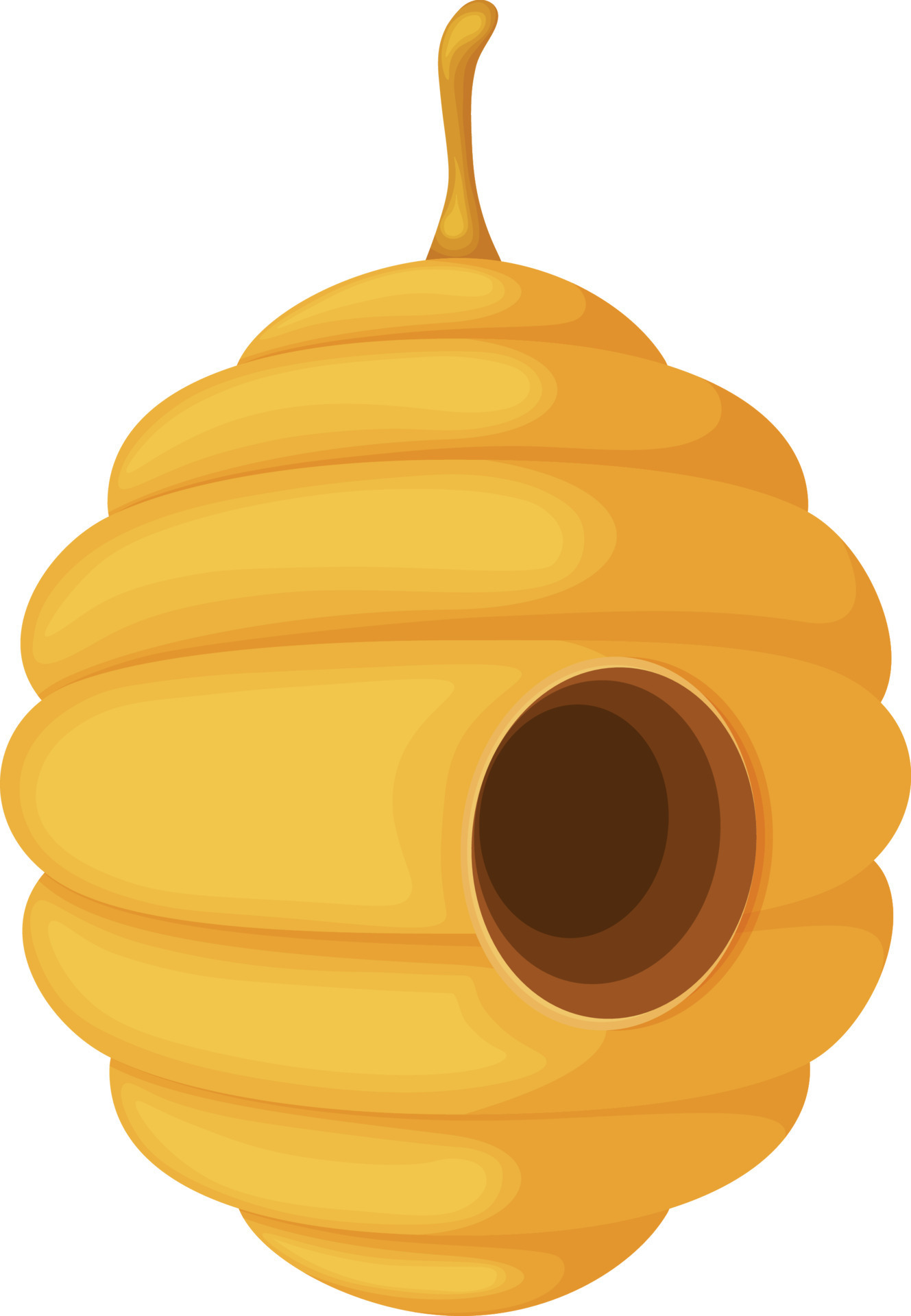 Beehive Illustration