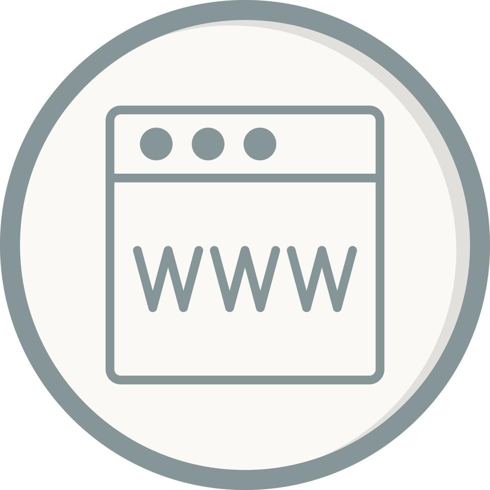 Web Browser Vector Icon
