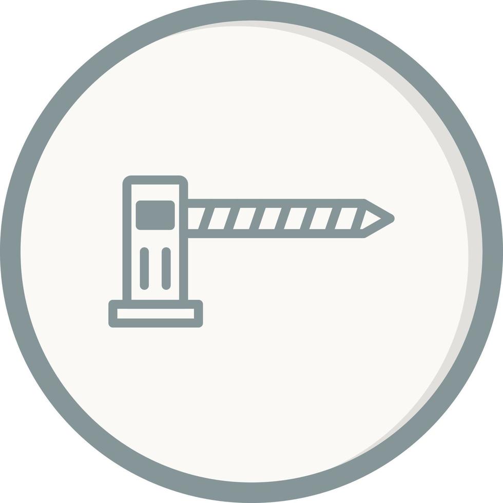 Barrier Vector Icon