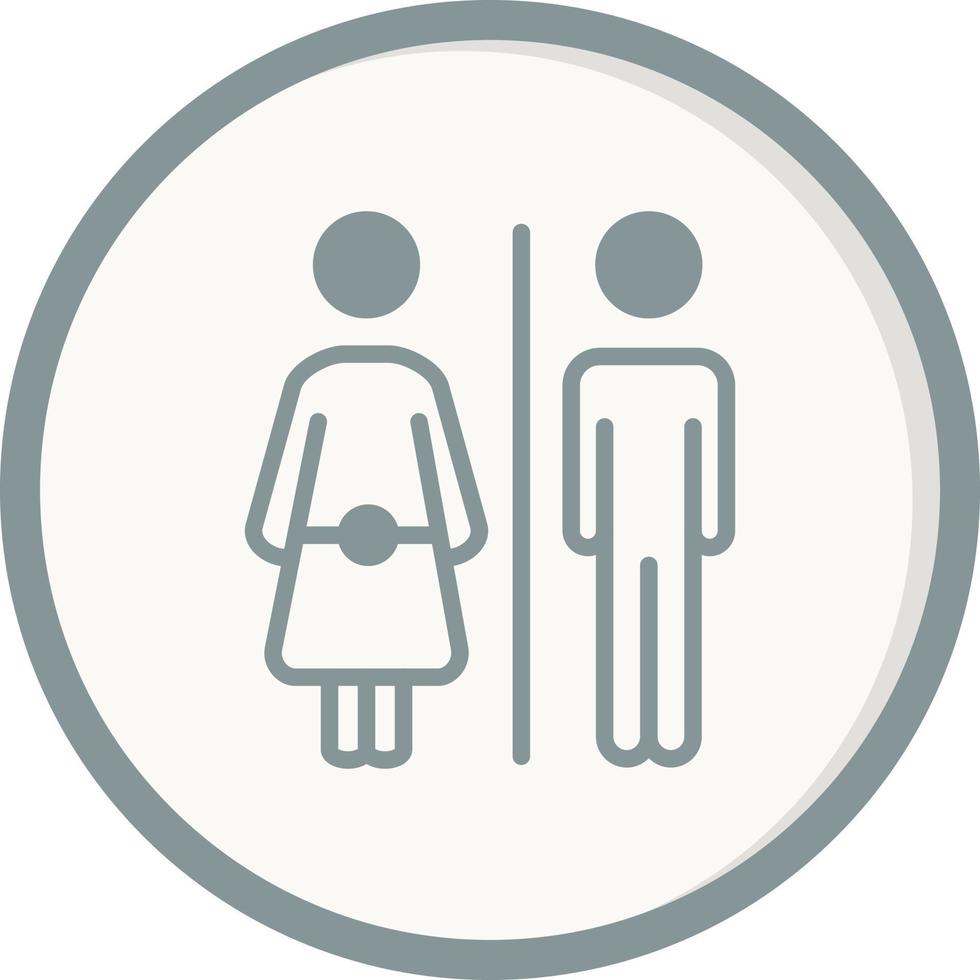 Toilet Signs Vector Icon