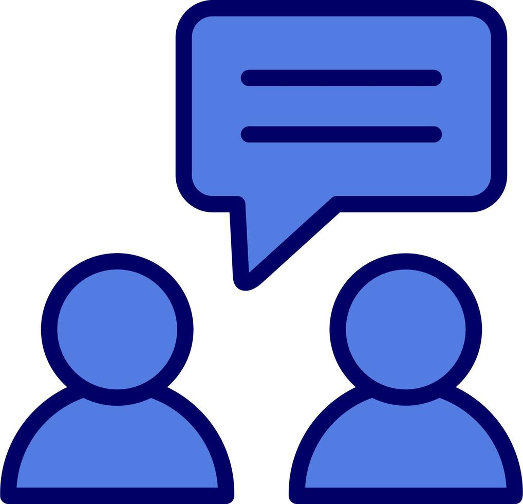 Conversation Vector Icon