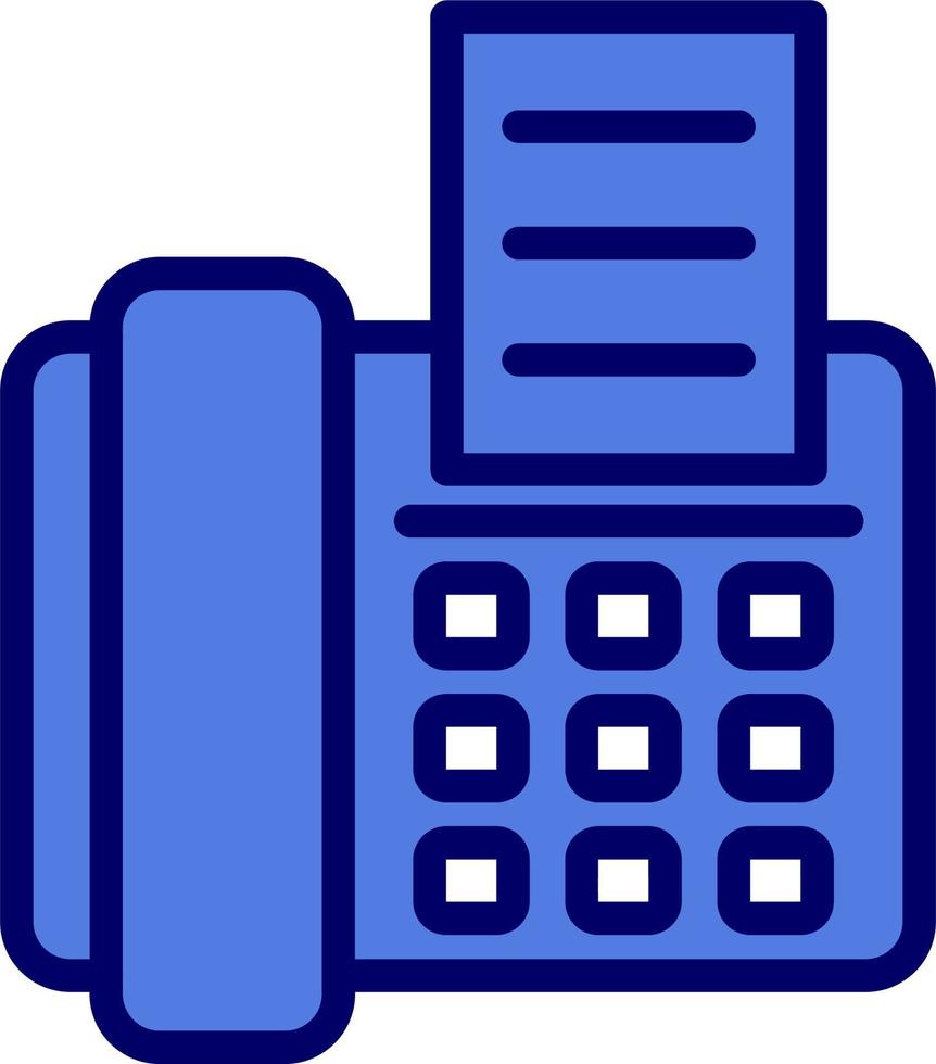 fax machine Vector Icon 19798863 Vector Art at Vecteezy