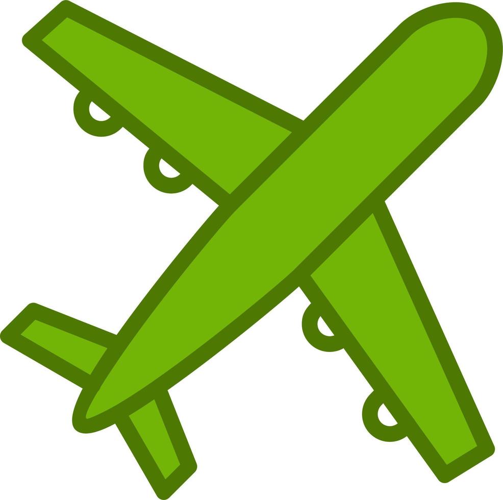 Aeroplane Vector Icon