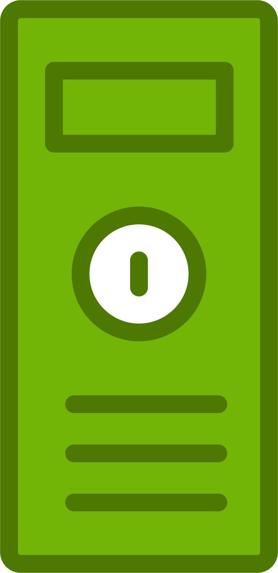 Computer Tower Vector Icon 19799147 Vector Art at Vecteezy