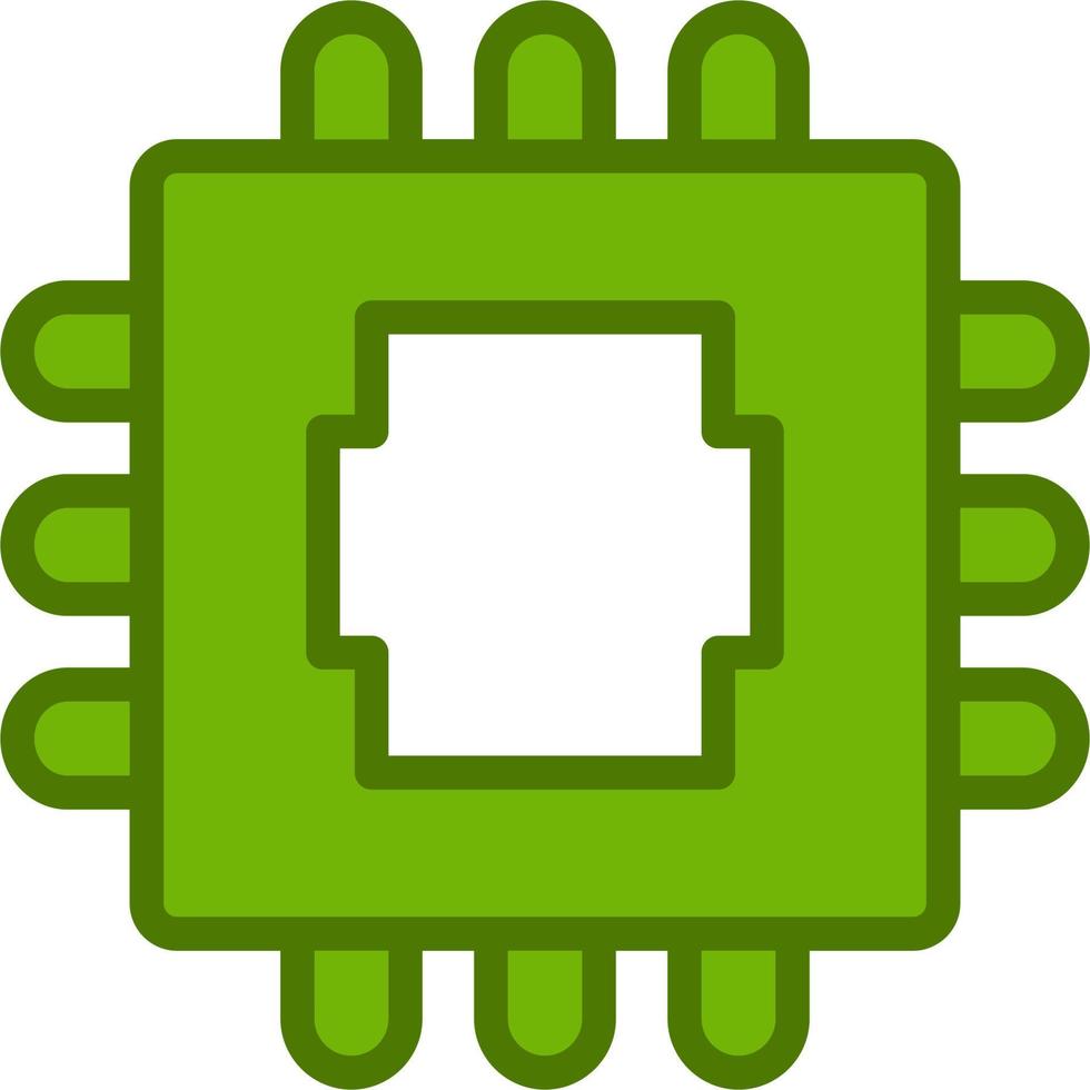 Processor Vector Icon