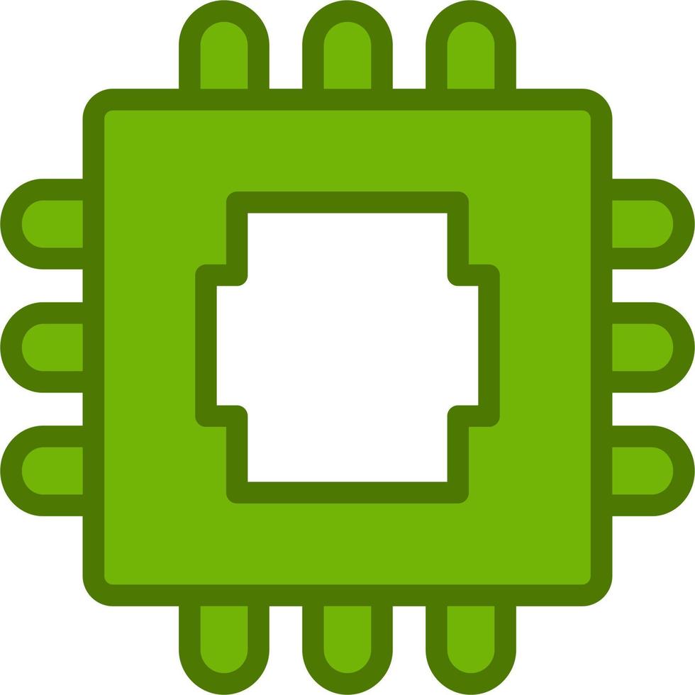 Processor Vector Icon