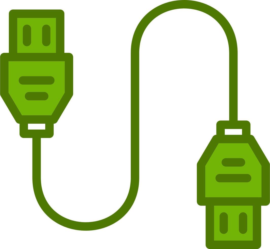 Data Cable Vector Icon