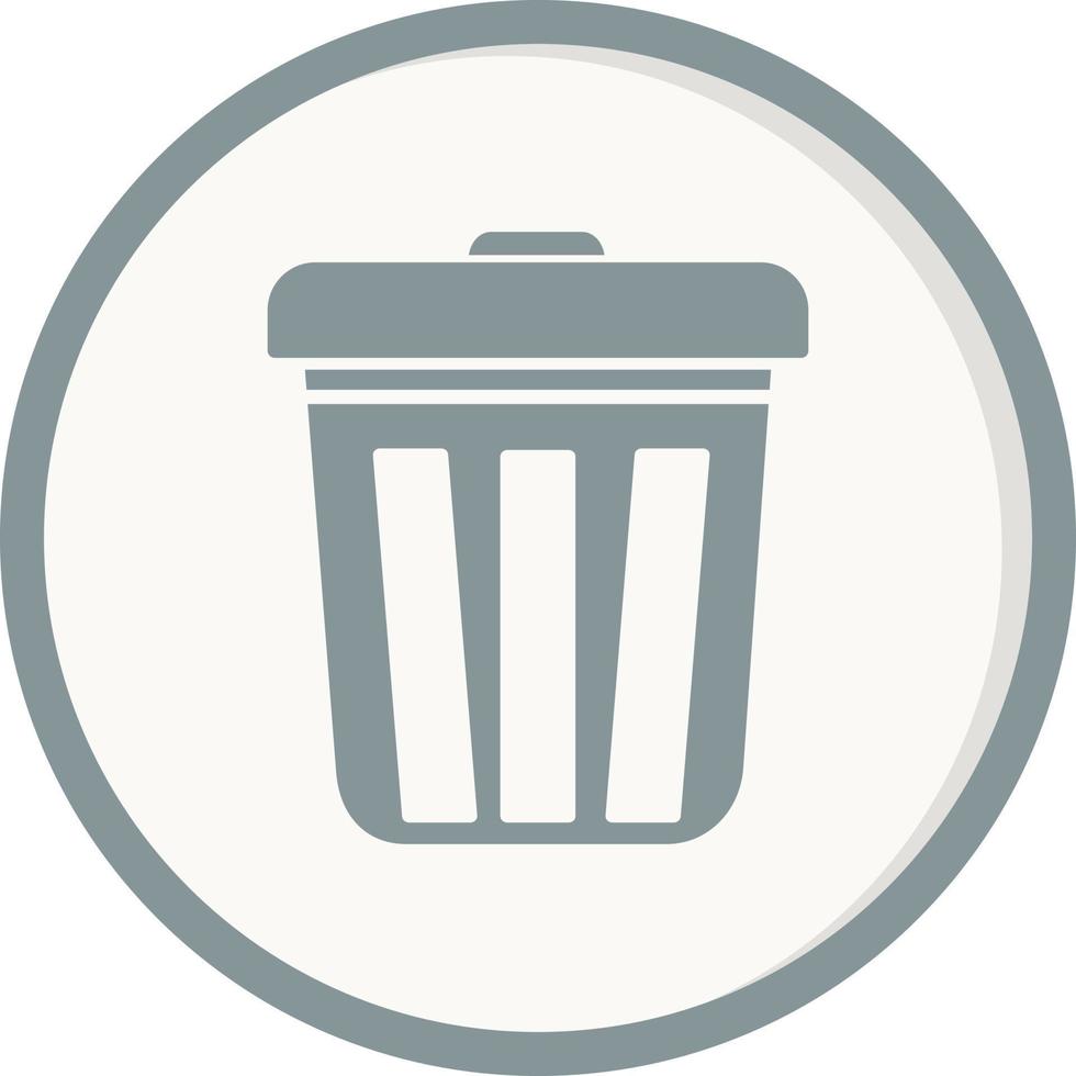 Dustbin Vector Icon