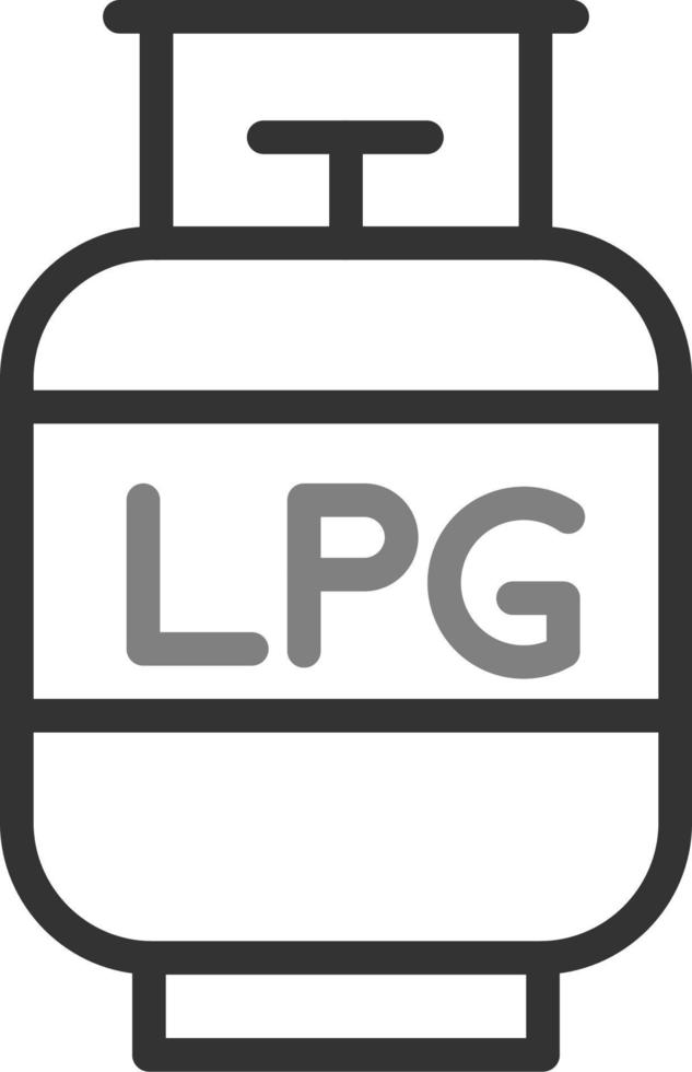 Gas Cylinder Vector Icon