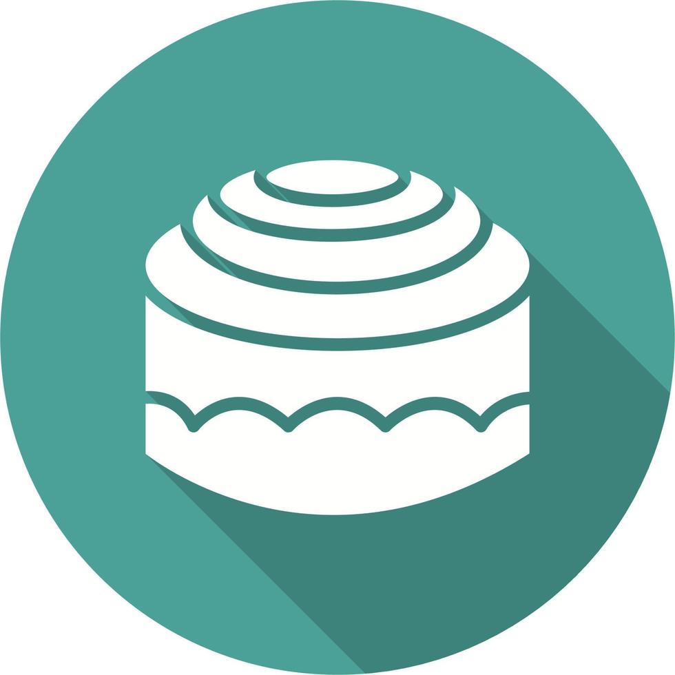Cinnamon Roll Vector Icon