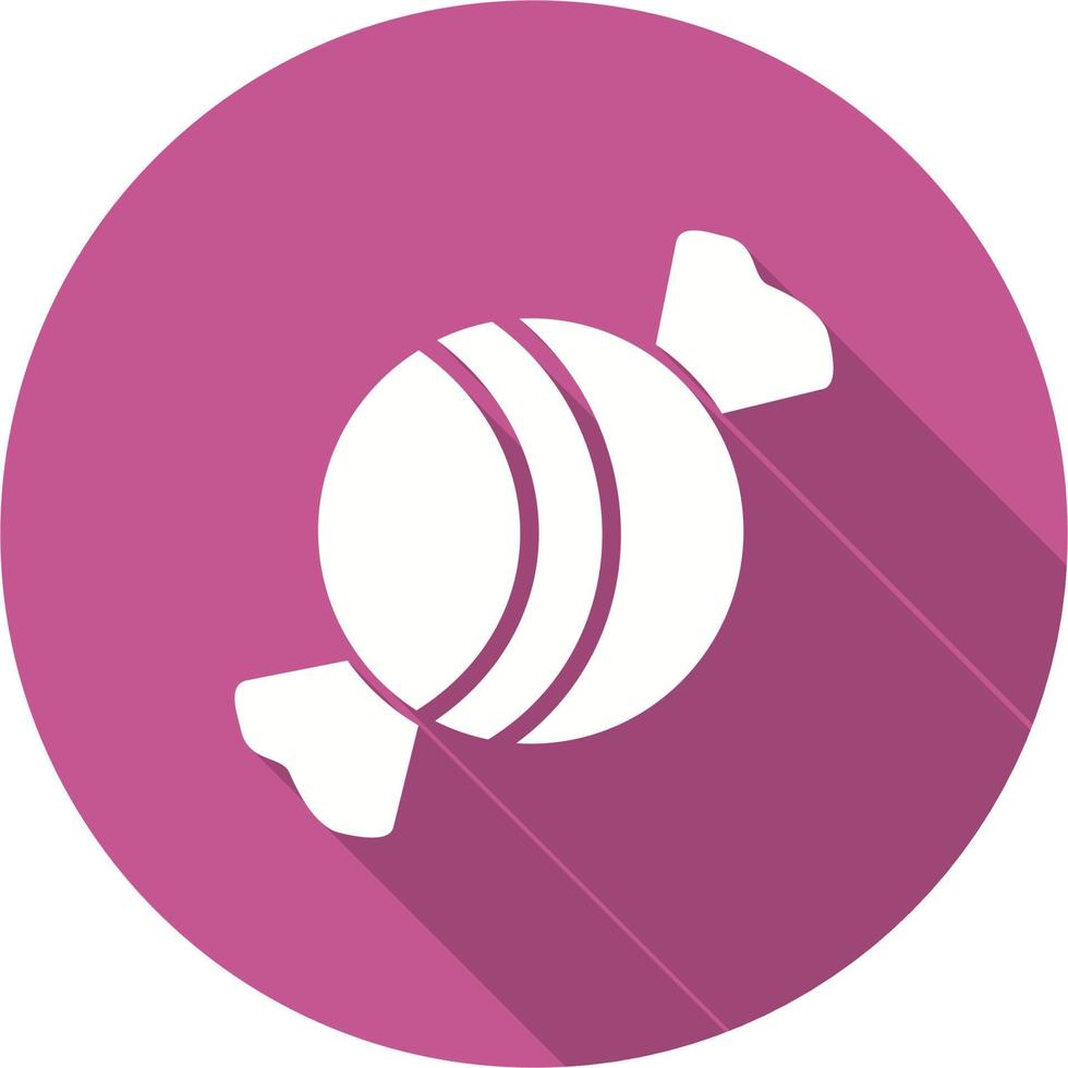 Round Candy Vector Icon