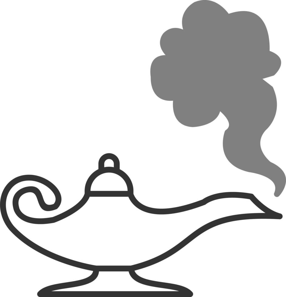 Magic lamp Vector Icon