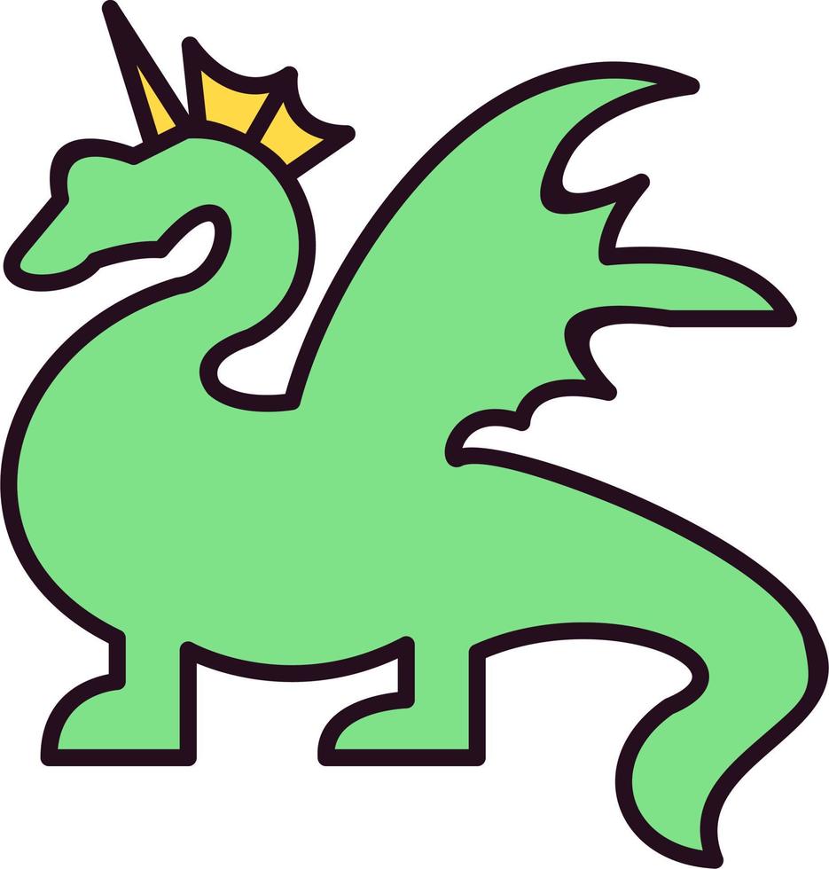 Dragon Vector Icon