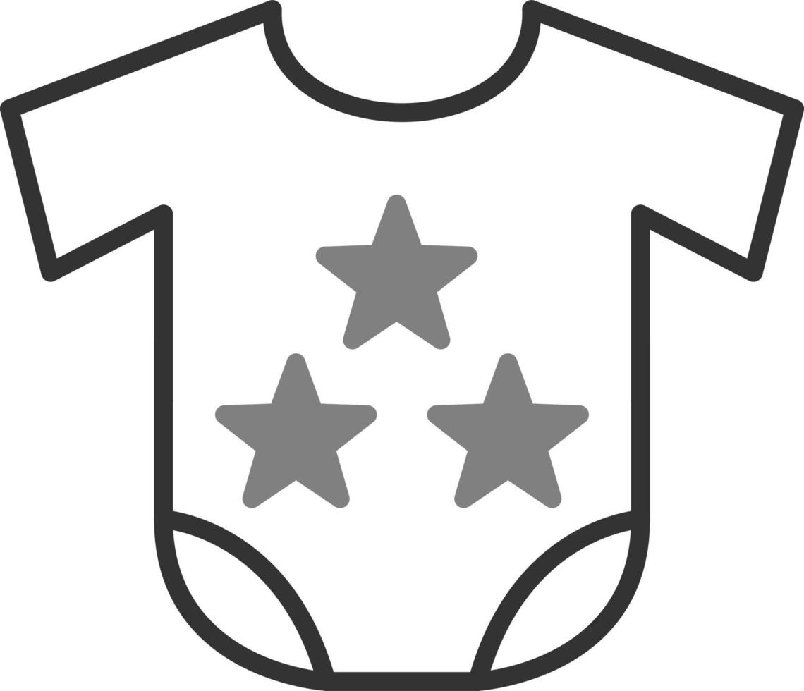 Baby cloth Vector Icon