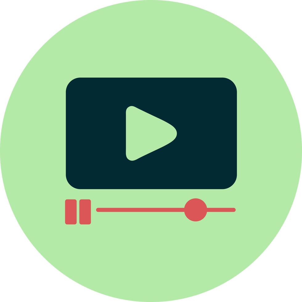 Video player Vector Icon