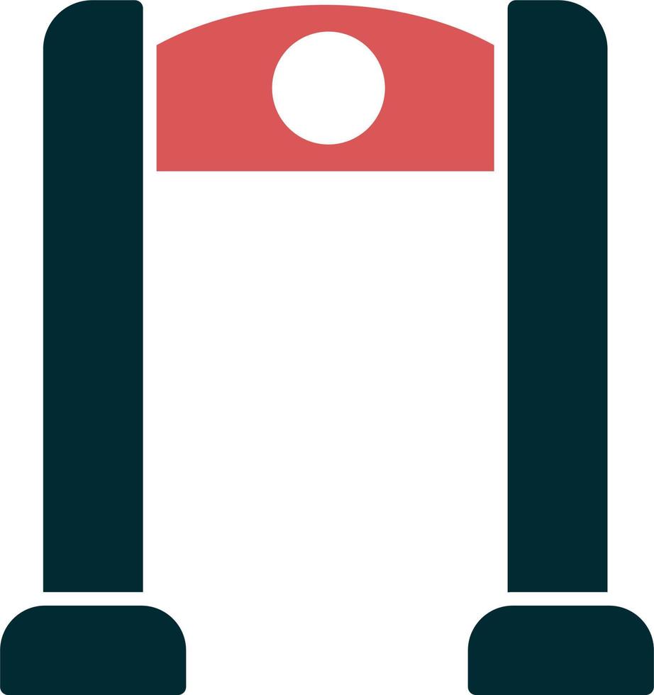 Metal detector Vector Icon
