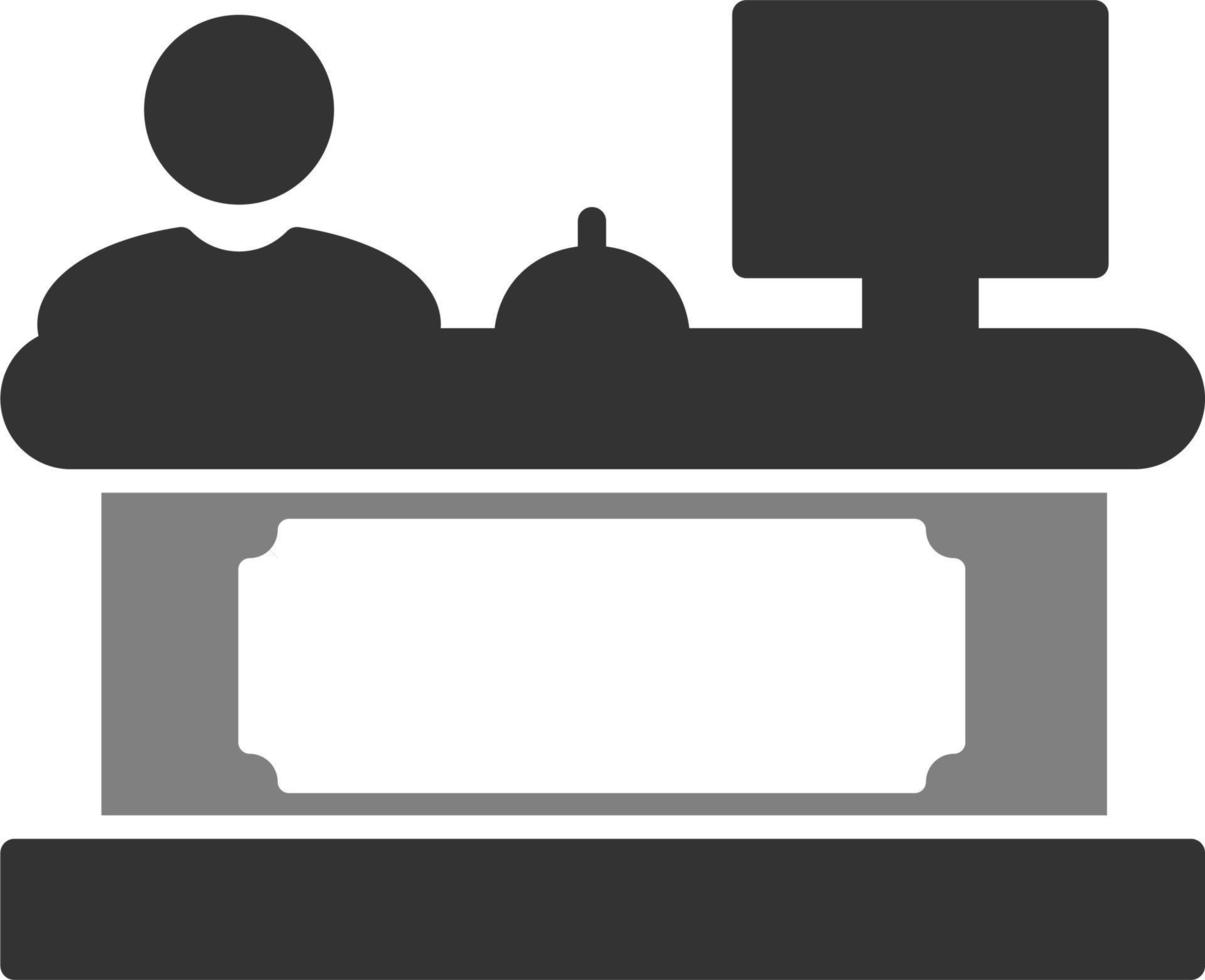 Reception Vector Icon
