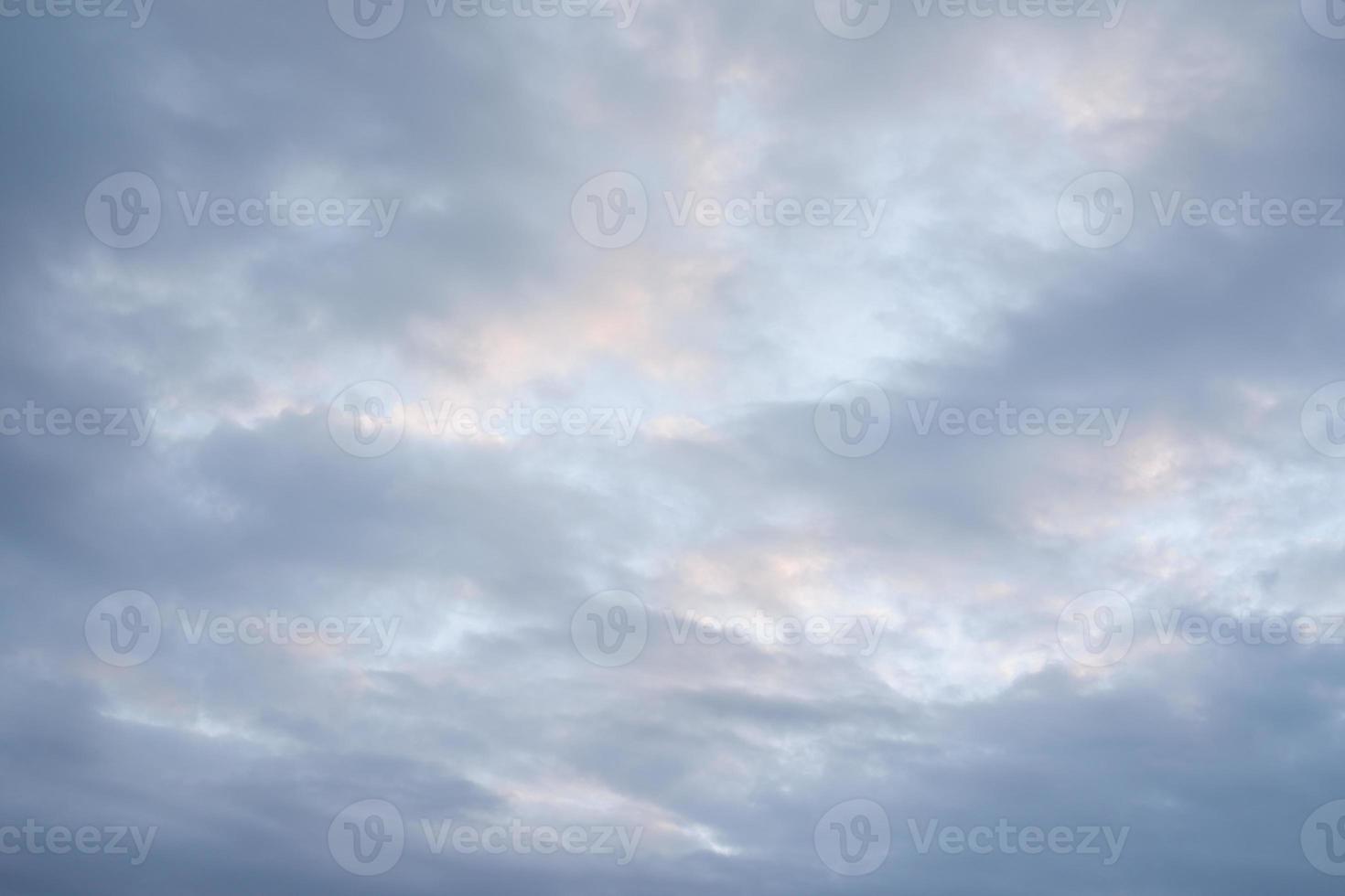 beautiful cloud on blue sky as a background photo