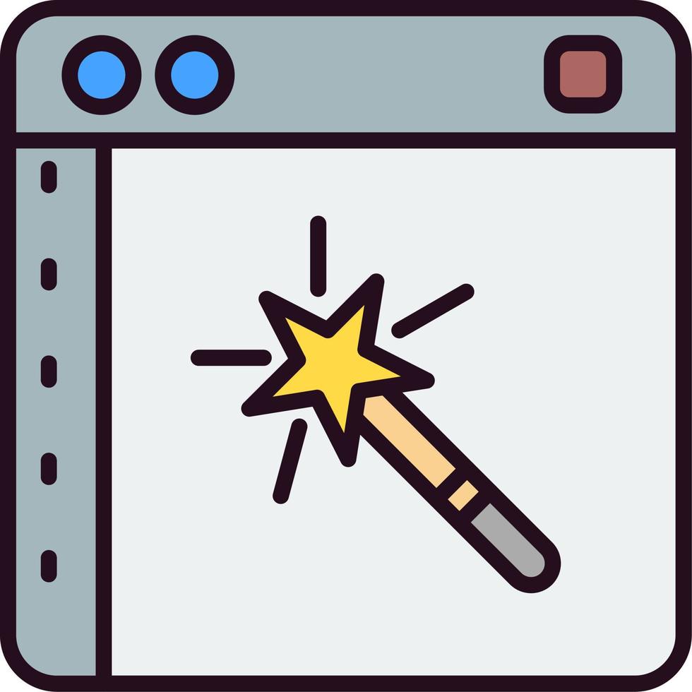 Majic wand Vector Icon