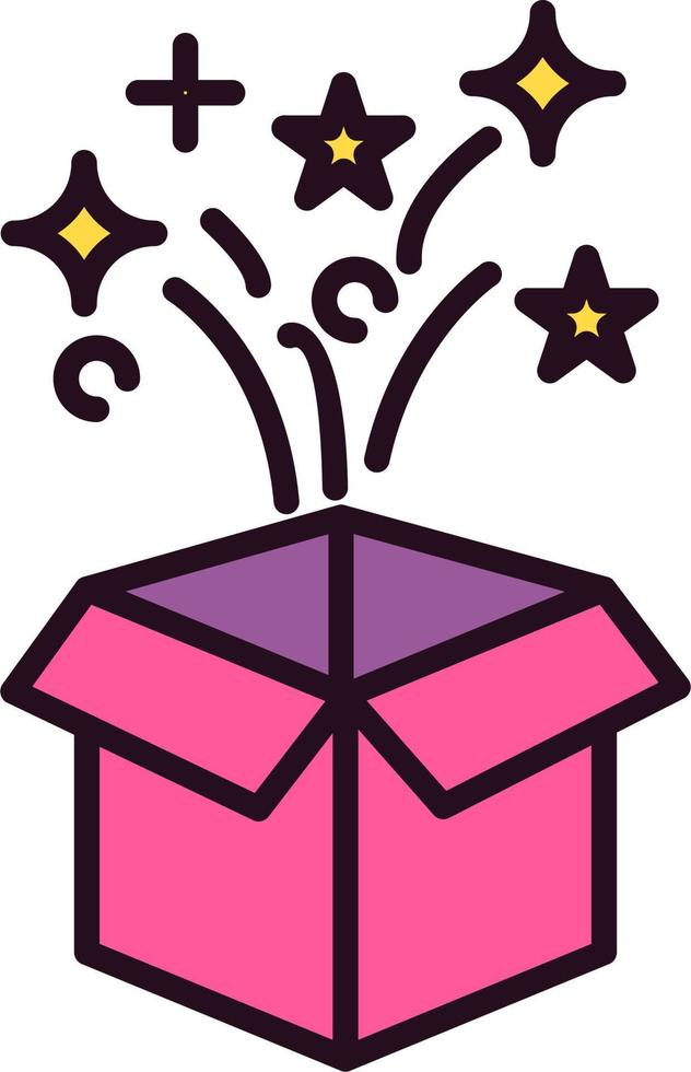 Magic box Vector Icon