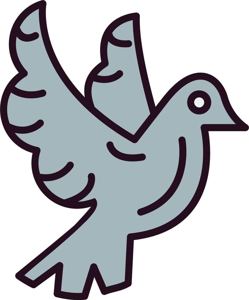 Dove Vector Icon