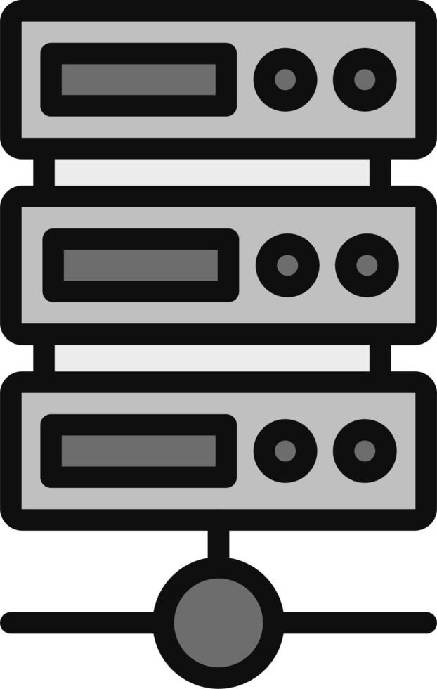 Data Server Vector Icon